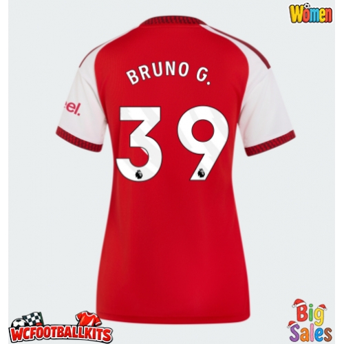 Arsenal Bruno Guimaraes #39 Replica Home Stadium Shirt for Women 2026-27 Short Sleeve